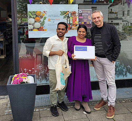 Indische Lebensmittel und frisch zubereitete Spezialitäten – Ein Unternehmensbesuch bei Priya und Prakash Chavan